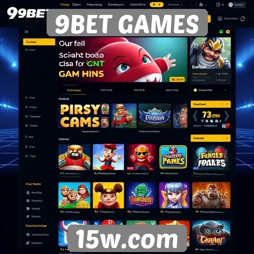 Interface intuitiva do 9BET GAMES atrai novos usuários